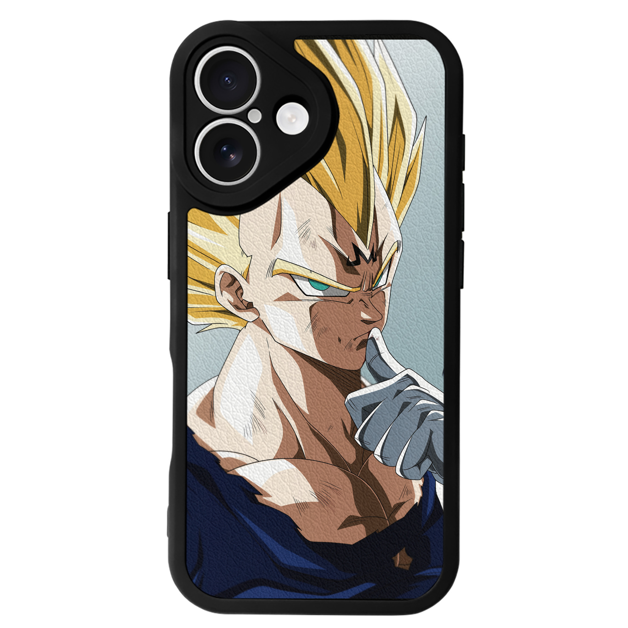 （画像用） ドラゴンボール DRAGON BALL 【iPhone 16シリーズ対応】シリコンスマホケース（レザー調） 材質：シリコン